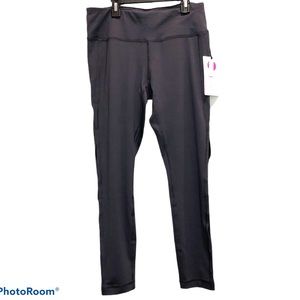 💜 Yogalicious Ankle Tight Leggings Gray Sz L